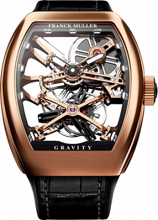 Fake Franck Muller Gravity Skeleton V 45 T GRAVITY CS SQT RG watch